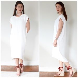 Everlane The Japanese GoWeave cocoon Midi Dress